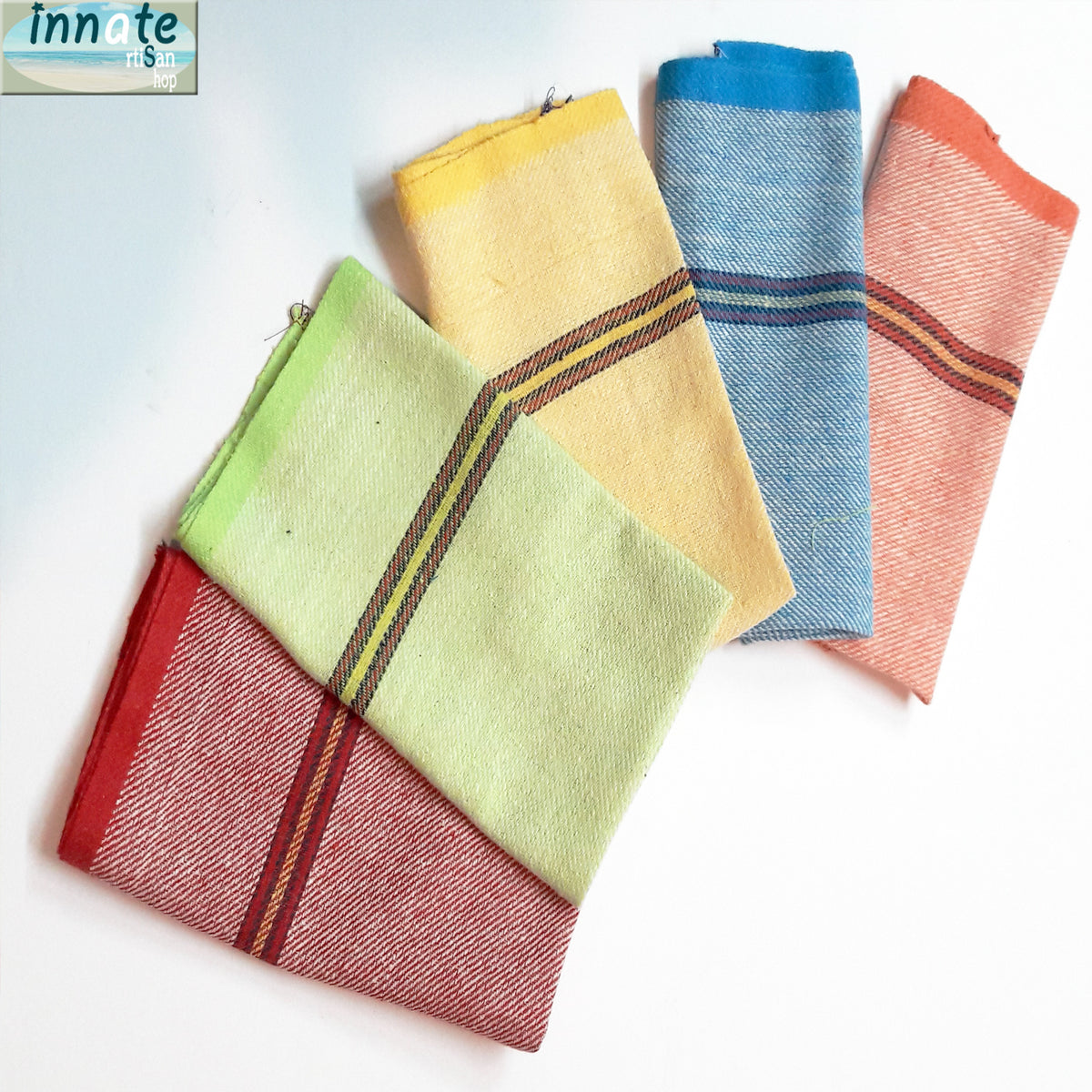 Mexican jerga napkins, rustic napkins, cloth napkins, picnic, farmhouse, kitchen rag, jerga Mexicana, servilletas, diario, rusticas, tela, servilletas de tela