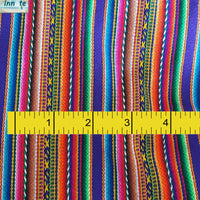 Andean fabric, purple, aguayo, peruvian fabric, by the yard, South America, Cusco fabric, artisan