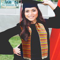 graduation stole, South America, Andean, stole, estola andina, graduado, Peruana, Aguayo, Latino, Hispano, estola de graduacion