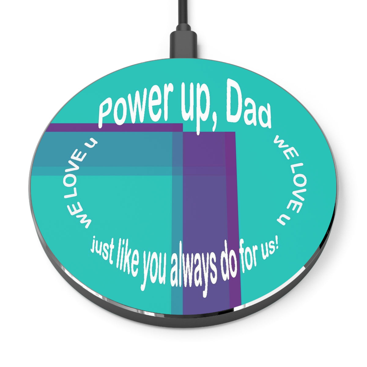 Customizable Wireless charger, quality aluminum casing