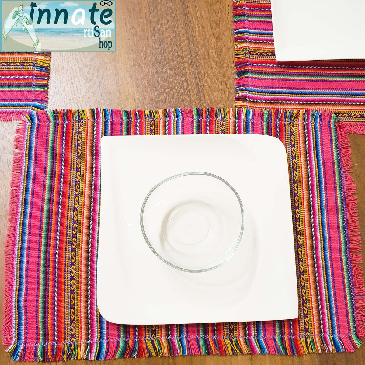 andean placemats, cusco placemats, cuzco linen, south America placemats, non-skid placemats