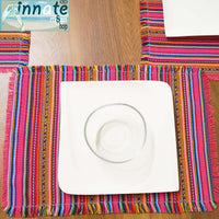 andean placemats, cusco placemats, cuzco linen, south America placemats, non-skid placemats