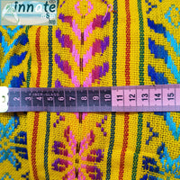 Mexican fabric, by the yard, cambaya, los angeles, california, texas, virginia, marigold fabric, loom made