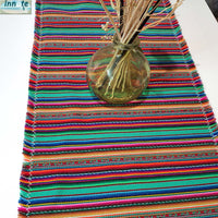 Andean table runners, party pack, bundle, table runners bundle, bulk, pack, set, aguayo, ethnic, Mexican, red, royal blue, fiesta table runners