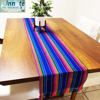 Mexican table runner, royal blue, fiesta, cinco de mayo, manteles mexicanos, camino de mesa, mexicano, azul rey