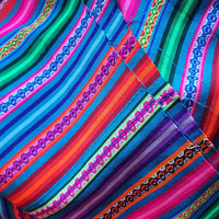 andean fabric, aguayo, by the yard, tela peruana, por metros, tela inca, Cusco, Cuzco, south america fabrics, turquoise