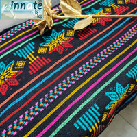 fabric, black, Mexican, by the yard, cambaya, negra