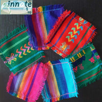 coasters, Mexican, fiesta, 5 de mayo, vivid colors, housewarming, cambaya coasters, artisan coaster