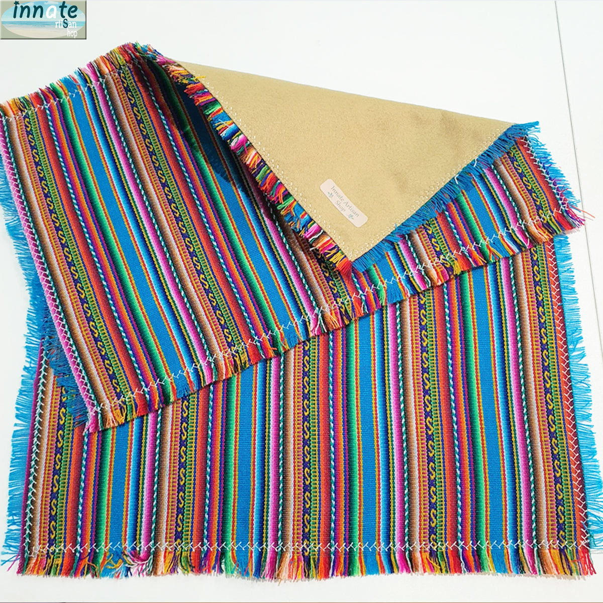 andean placemats, cusco placemats, cuzco linen, south America placemats, non-skid placemats