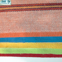 Thin Jerga fabric 17"W, Mexican, fabric by the yard, floor cloth, rustic - Innate Artisan Shop