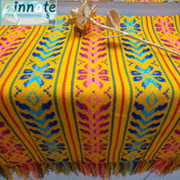 ofrenda table runner, ofrenda tablecloth, mantel para altar, dia de muertos, altar difunto, day of dead table runner, cempasuchil, Mexican table runner