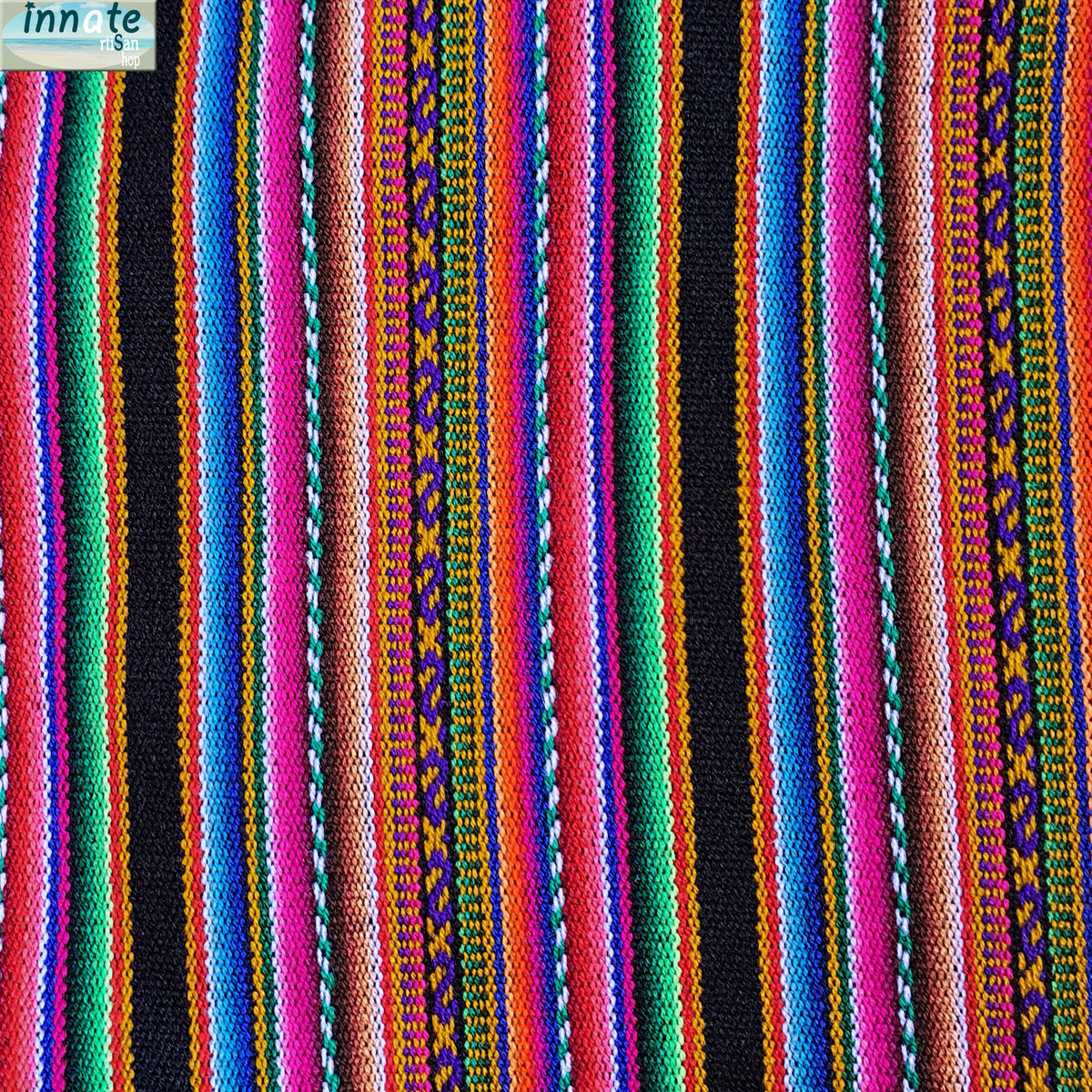 Round Placemats Andean sets, ethnic, Peruvian, Peru, Inca, aguayo - Innate Artisan Shop