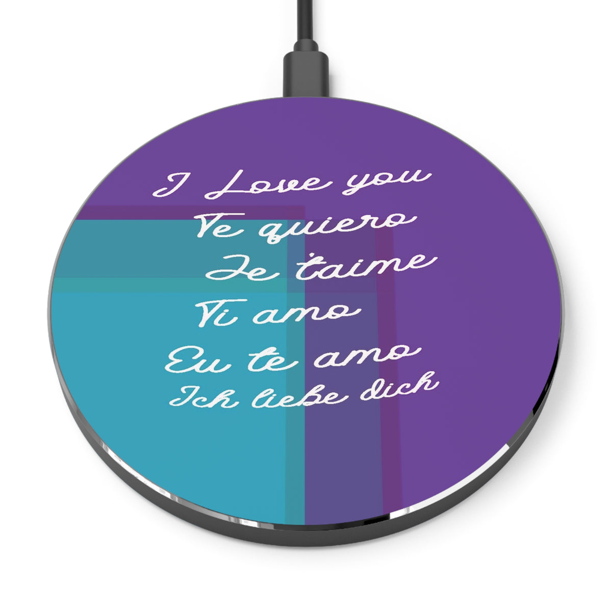 Customizable Wireless charger, quality aluminum casing