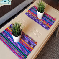andean placemats, cusco placemats, cuzco linen, south America placemats, non-skid placemats