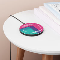 Customizable Wireless charger, quality aluminum casing