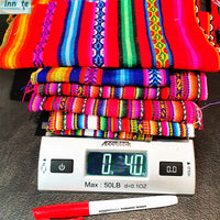 remnants, scrap, andean fabric, aguayo, south america, retazos, telas peruanas, cortes, minis, fabric scraps
