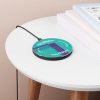 Customizable Wireless charger, quality aluminum casing