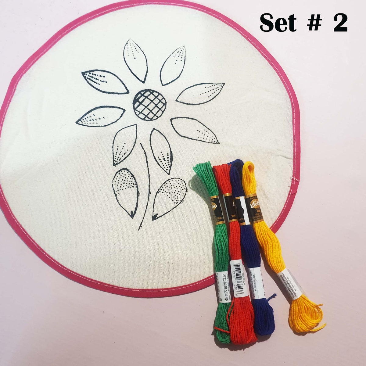 sewing therapy, embroidery, set, tortilla warmer, cloth for embroidery, tortillero, para bordar, hilo de bordar, juego de bordado, embroidery set, for tortillas