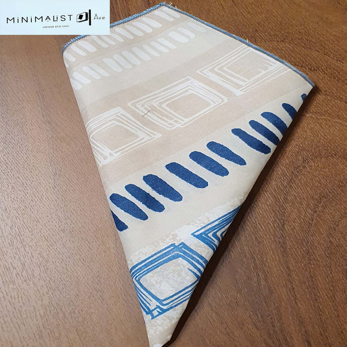 Napkins, soft 2 set dinner napkins, 20"x20", sand, beige cotton, dinner napkins, beige, geometric, nature print, mnimalist, minimalistave, minimalistave.com, recycled, handmade, made in Mexico